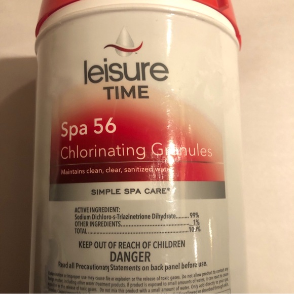 Leisure Time Spa Chemicals - Spa 56 Chlorinating Granules 5 lb - Picture 2 of 9